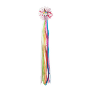 Hair clip unicorn with extensions