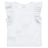 Top Hello Kitty with embossed glitter letters (12 months-5 years)