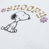 Set Snoopy with scrunchie and glitter print (12 months-10 years)