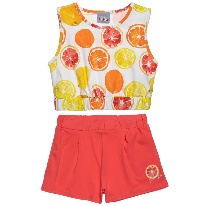 Set Five Star with summer pattern (6-14 years)