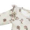 Babygrow Lil'Atelier with floral pattern (1-18 months)