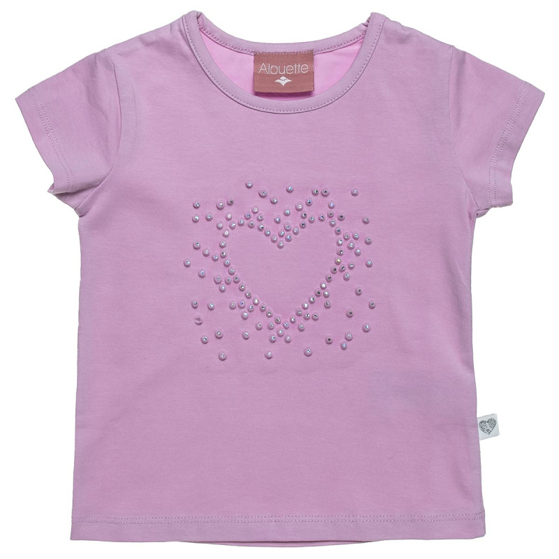 Top with embossed heart design (18 months-5 years)