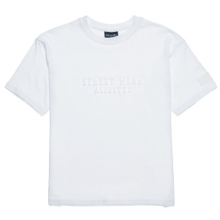 T-Shirt with embossed letters (6-16 years)