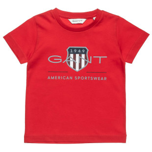 T-Shirt Gant with embossed print (2-7 years)