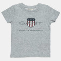 T-Shirt Gant with embossed print (2-7 years)