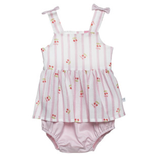 Babygrow with ruffles (1-12 months)