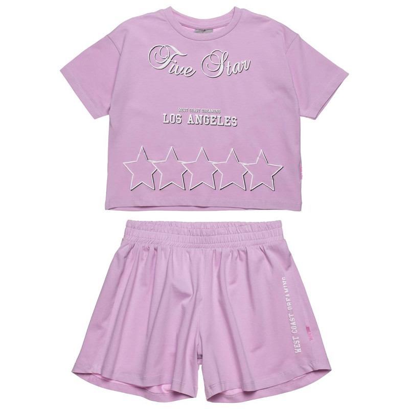 Set Five Star with embossed letters (6-14 years)