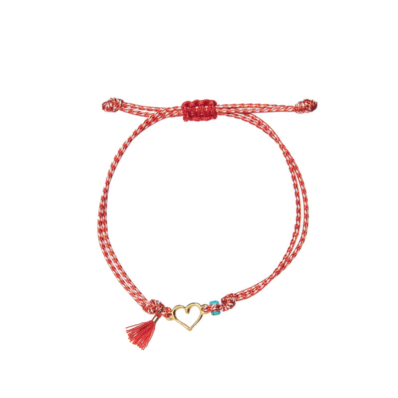 Make-A-Wish March bracelet small heart