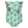 Babygrow wuth ruffles and pom pon (1-12 months)