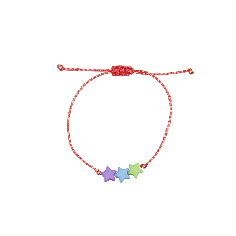 Make-A-Wish March bracelet colorful stars