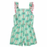 Playsuit with ruffles and pom pon (6-14 years)