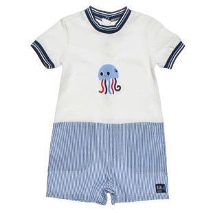 Babygrow Tender Comforts with jellyfish print (1-12 months)