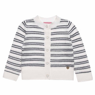 Cardigan knitted 100% cotton (12 months-5 years)