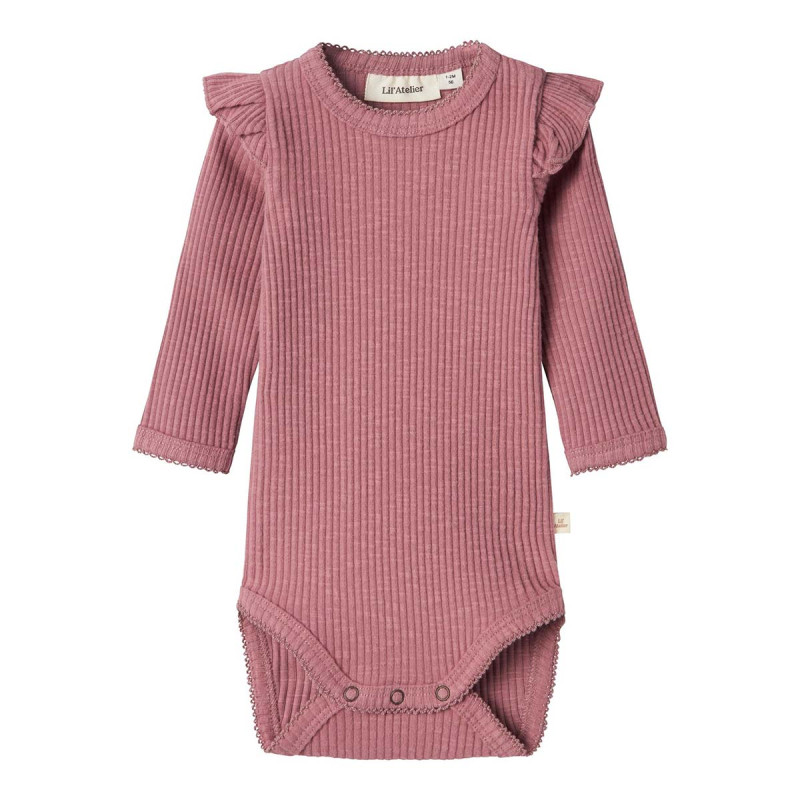 Babygrow Lil'Atelier with ribbed texture (1-18 months)