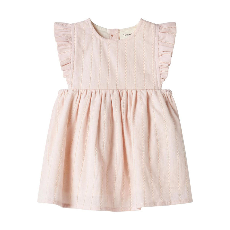 Dress Lil'Atelier with frilled shoulders (6-18 months)