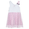 Dress Santoro with print and tulle (6-14 years)