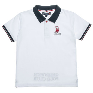 T-Shirt Greenwich Polo Club with embroidery (6-14 years)