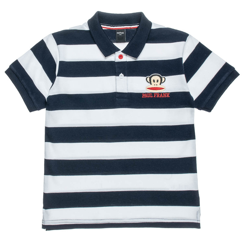 Μπλούζα Paul Frank polo πικέ με κέντημα (6-14 ετών)