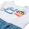 Dress Paul Frank with embossed elements (18 months-6 years)