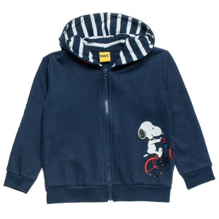 Zip hoodie Snoopy with print (12 months-5 years)