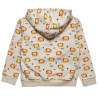 Zip hoodie Tender Comforts with pattern (9 months-5 years)