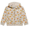 Zip hoodie Tender Comforts with pattern (9 months-5 years)