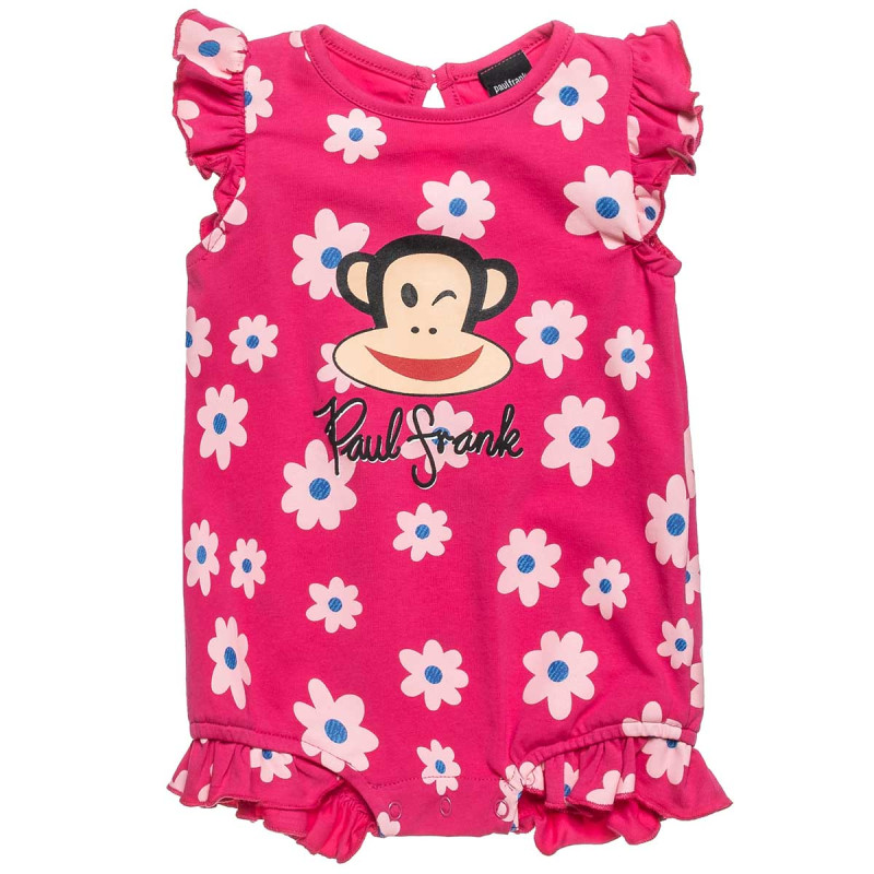 Babygrow Paul Frank with ruffles (1-12 months)