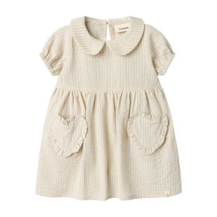 Dress Lil'Atelier organic cotton και 12% viscose (1-18 months)