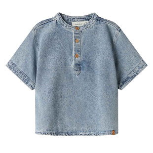 Πουκάμισο τζιν Lil'Atelier 100% organic cotton (2-7 ετών)