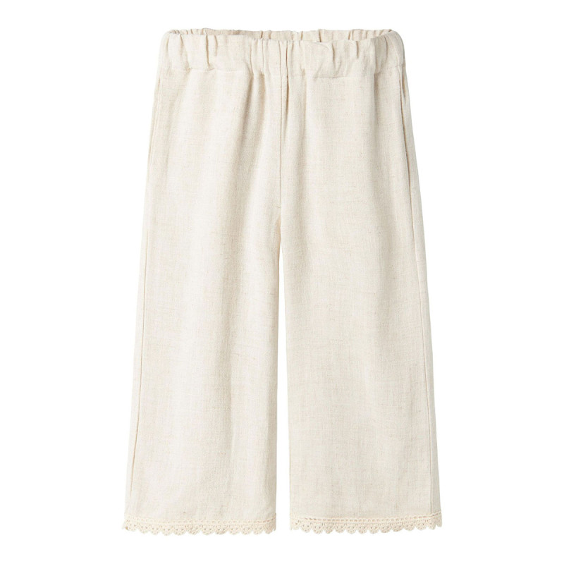 Pants Lil'Atelier viscose and linen (2-7 years)