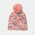 Beanie with thick knitting and pom pon one size (6-16 years)