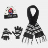 Set beanie-scarf-gloves Spiderman one size (1-5 years)