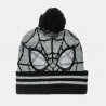 Beanie Spiderman with pom pon and embroidery one size (6-12 years)