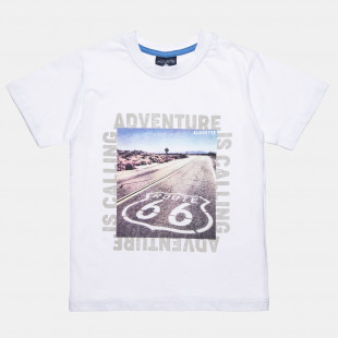 T-Shirt with print Adventure is calling (6-16 years)