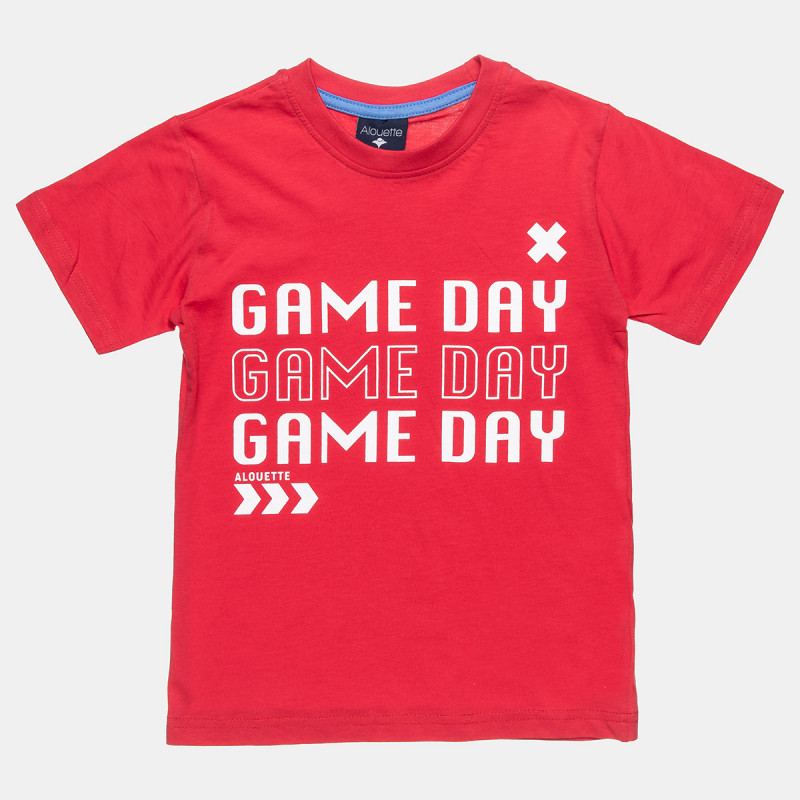 T-Shirt with print Game Day (6-16 years)