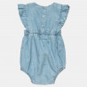 Babygrow from soft denim (1-9 months)