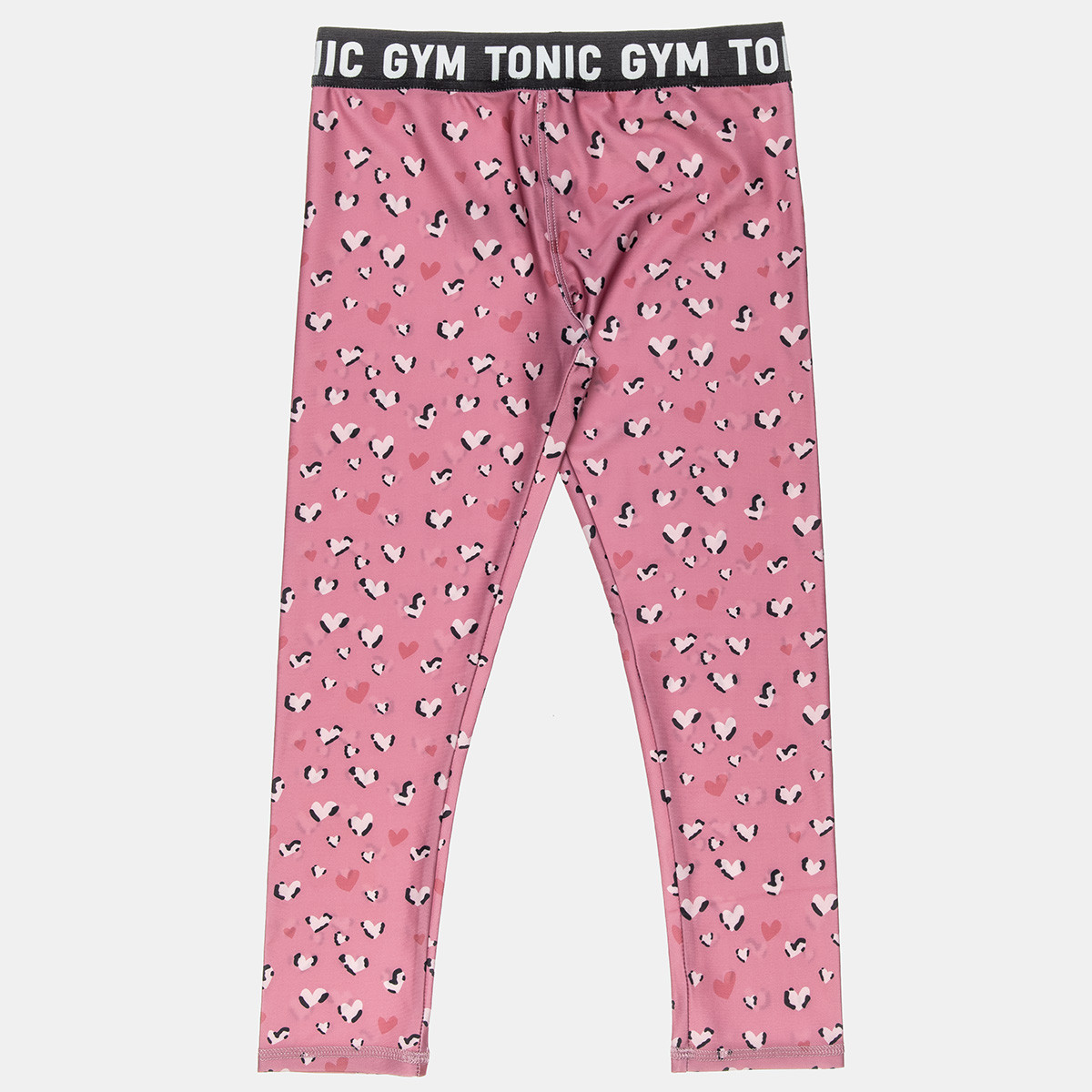 Set Gym Tonic crop top and leggings with hearts pattern (6-16 years) -  Alouette