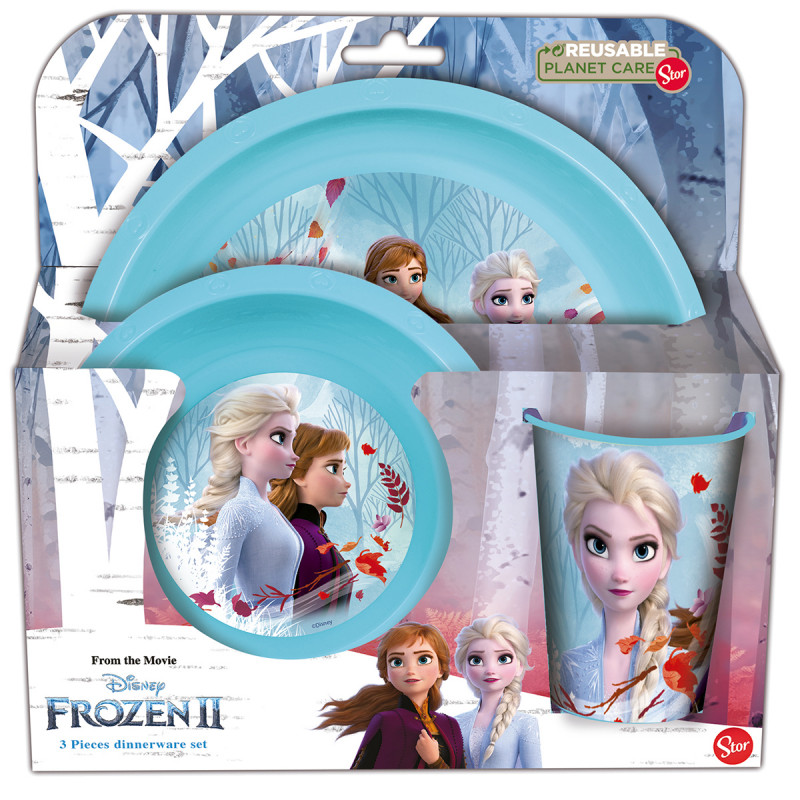 Σετ φαγητού Disney Frozen 3τμχ (4+ ετών)