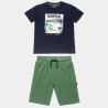 Set Five Star t-shirt with print and shorts (6-16 years)