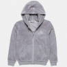 Tracksuit velour zip hoodie with strass (6-16 years)