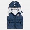 Double sided vest jacket water resistant with removable hood (6-16 years)