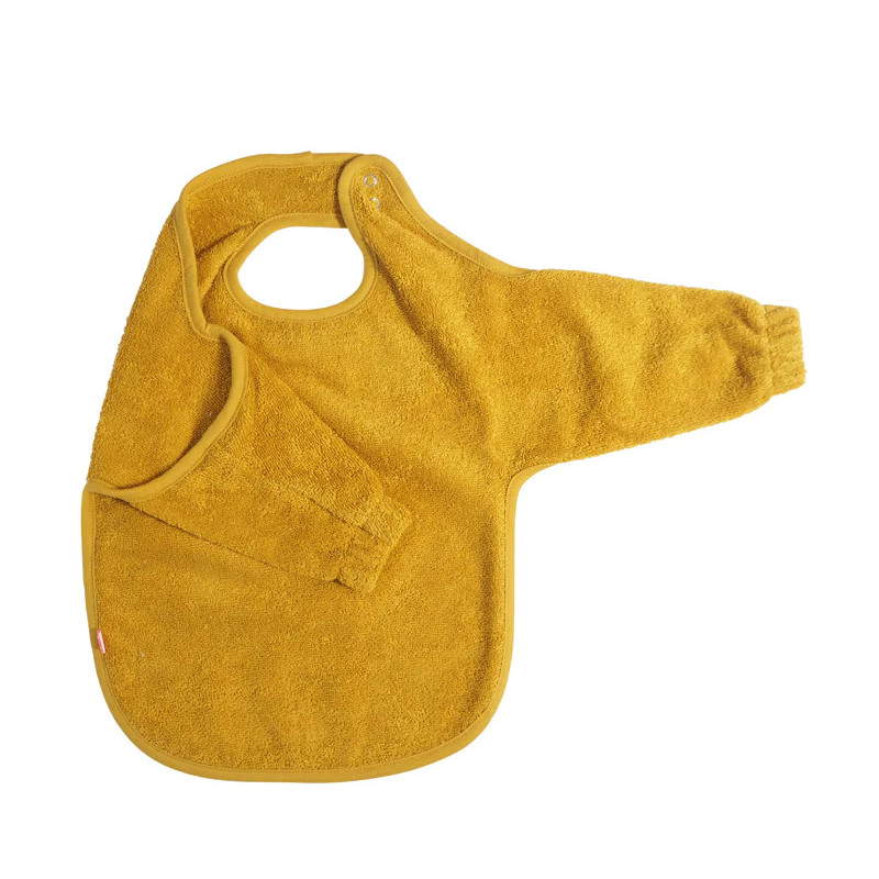 Bib with sleeves kikadu organic