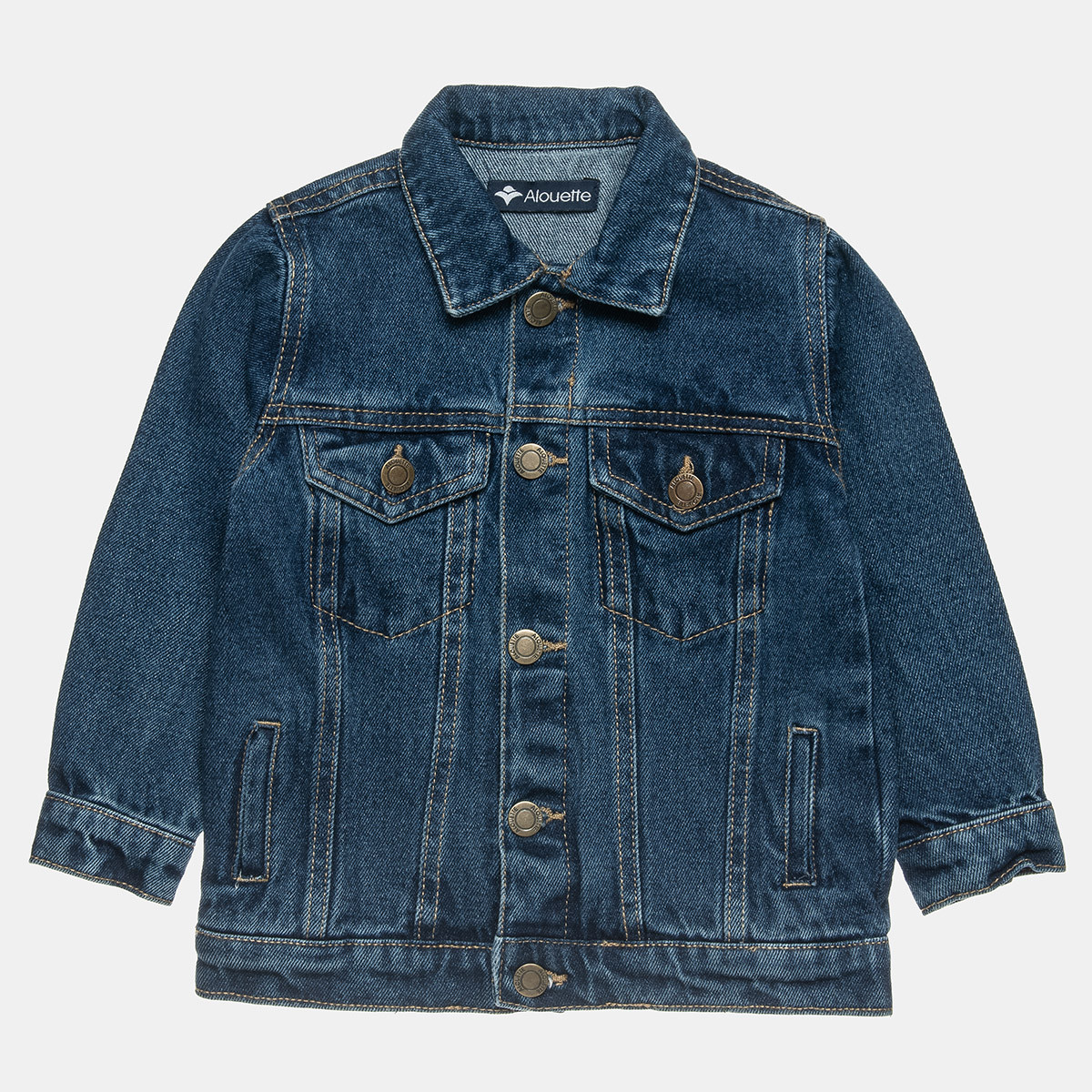 Denim jacket with pockets (12 months-5 years) - Alouette | Βρεφικά u0026  Παιδικά Ρούχα