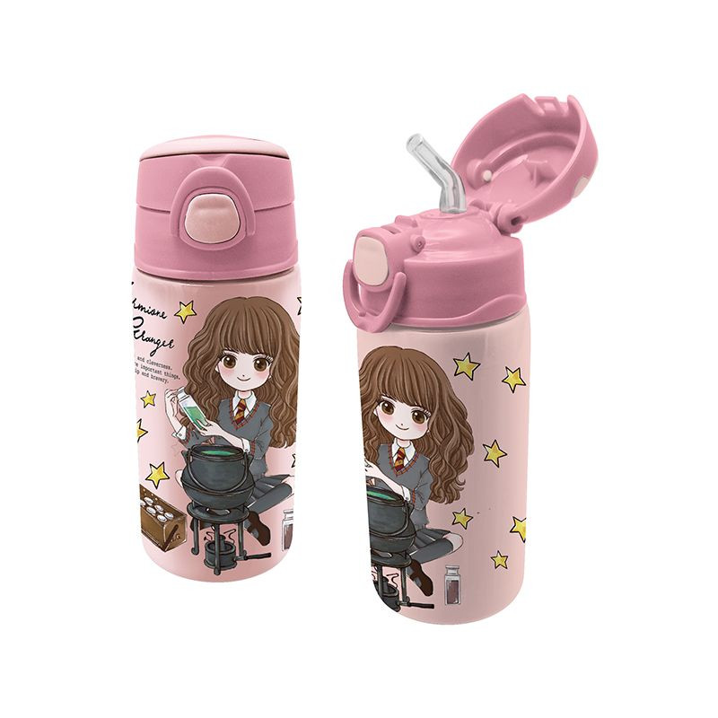 Water bottle thermos with straw Hermione 500ml