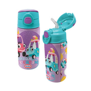 Water bottle Disney Cars with straw 450ml - Alouette