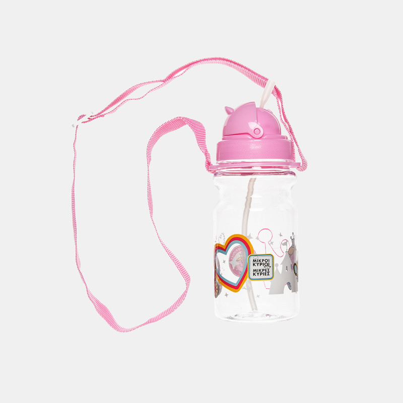 Water bottle with straw 350ml - Mrs Princess